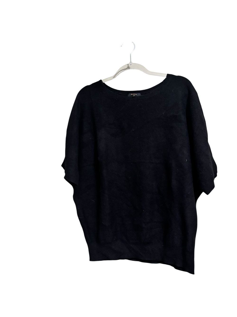 Quince SZ SM Lightweight Cotton Cashmere Link-Stitch Dolman Sweater - Picture 4 of 6